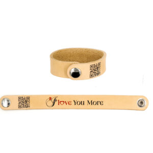 I Love You More Memory QR Coded Bracelet - 1022