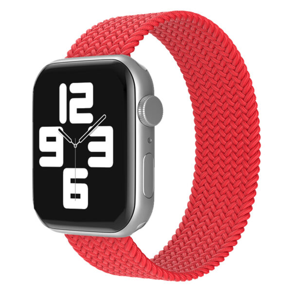 Woven Nylon Band - Red